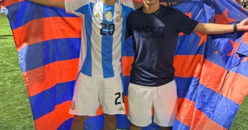 Uriel Ojeda con Olé: la joya que sueña con debutar en San Lorenzo tras ser campeón en L'Alcudia