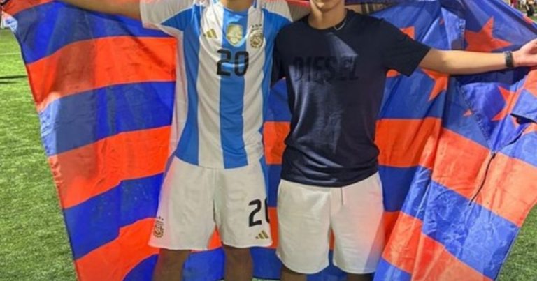 Uriel Ojeda con Olé: la joya que sueña con debutar en San Lorenzo tras ser campeón en L'Alcudia