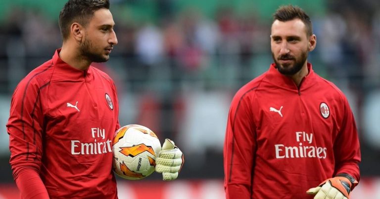 Los Donnarumma, una historia de "parásitos", glamour y barro en Italia