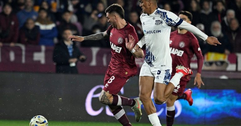 Lanús le ganó a Talleres y lo hundió en la tabla anual