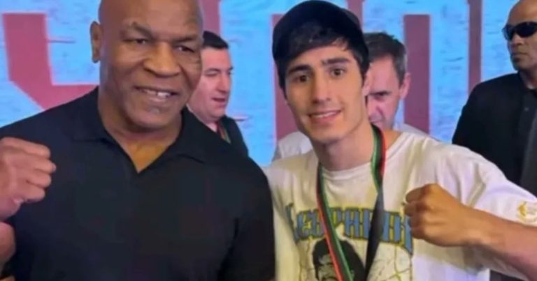 De la foto con Mike Tyson al título mundial: el día glorioso de Mirco Cuello