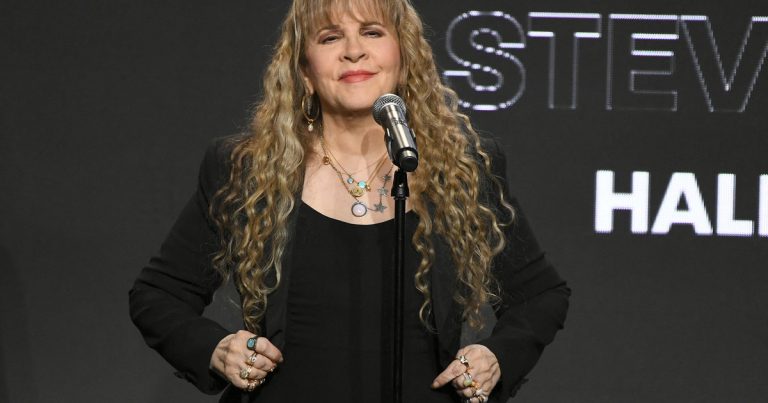 Stevie Nicks, de Fleetwood Mac, se fracturó un hombro