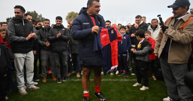 Emotiva despedida de Agustín Creevy en San Luis