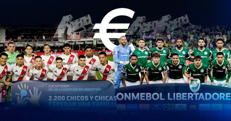 Impactante diferencia de cotización: River juega también contra la billetera de Palmeiras