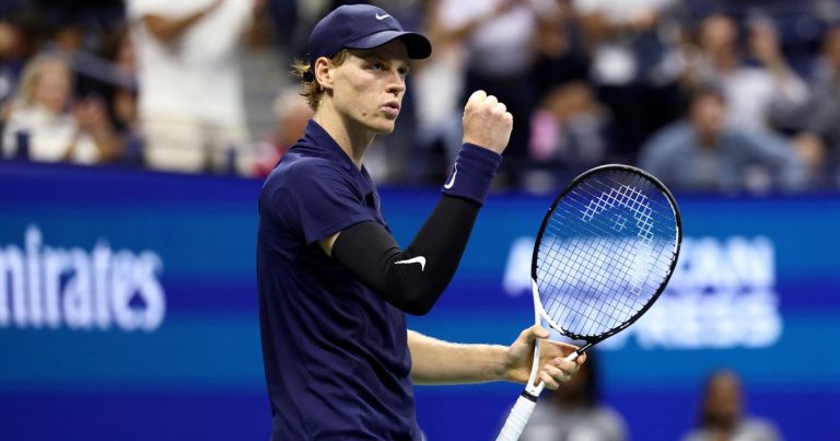 Sinner le ganó a Auger-Aliassime y jugará la final esperada del US Open con Alcaraz