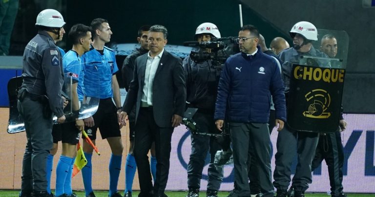 La calentura del final de River con el árbitro Matonte: "No supo manejar el partido"