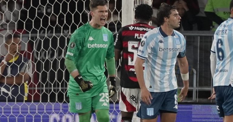 Cambeses, figura de Racing, a Olé: "Confíen a muerte, nos vamos a tirar de cabeza"