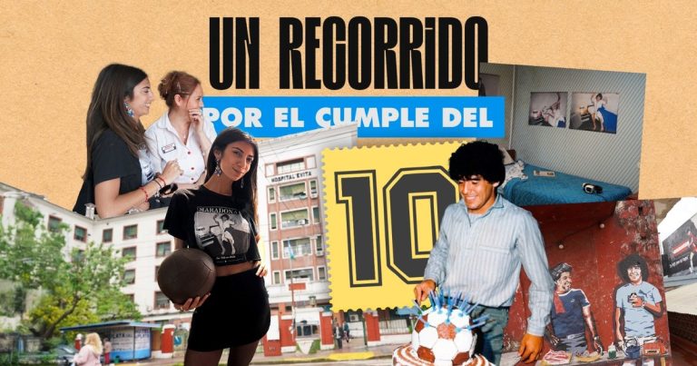 Video: en el cumpleaños de Diego, un recorrido por algunos lugares históricos en la vida del 10