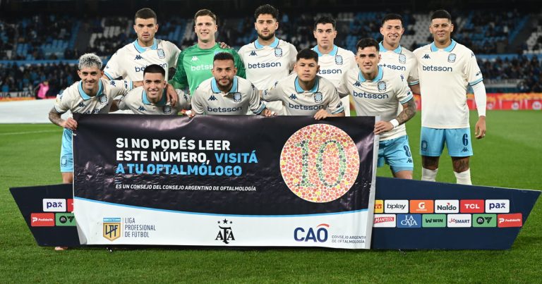 El uno x uno del empate de un Racing lleno de suplentes