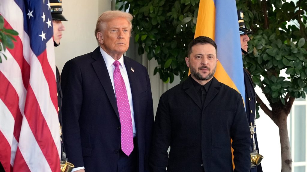 Los principales líderes europeos reclaman a Trump que Ucrania no ceda territorio a Rusia antes de negociar la paz