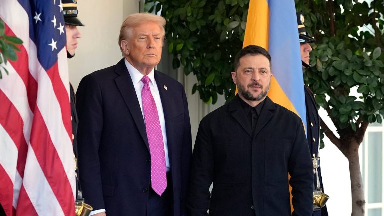 Los principales líderes europeos reclaman a Trump que Ucrania no ceda territorio a Rusia antes de negociar la paz