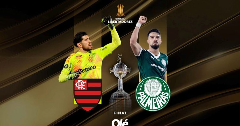 Flamengo vs. Palmeiras, por la final de la Copa Libertadores: qué día, a qué hora y dónde juegan