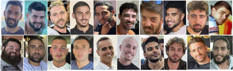 Los rehenes vivos que Hamás prevé liberar: 20 hombres israelíes de entre 21 y 48 años y casi todos civiles