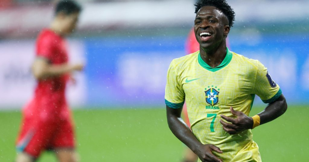 Con Vinicius en ataque, Brasil quiere ganarle a Japón antes del Mundial 2026