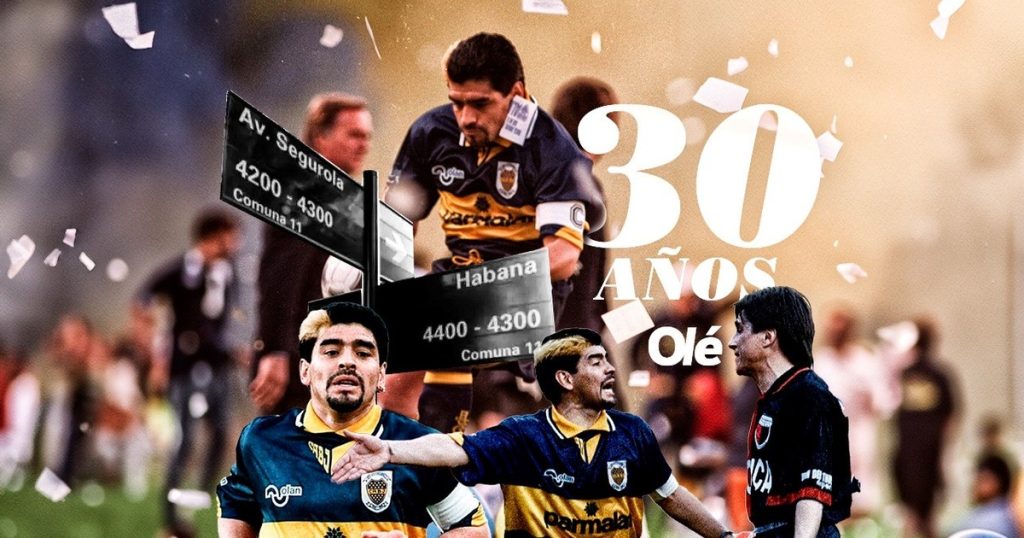 A 30 años de la vuelta de Maradona a Boca, la pelea con Toresani y el mítico "Segurola y Habana"