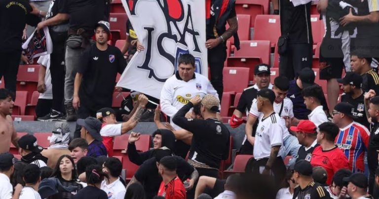 Cuchillazos en la hinchada de Colo Colo: un video de la violencia
