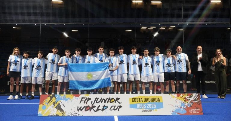 Argentina cayó ante España y es subcampeón del Mundial U17 de pádel