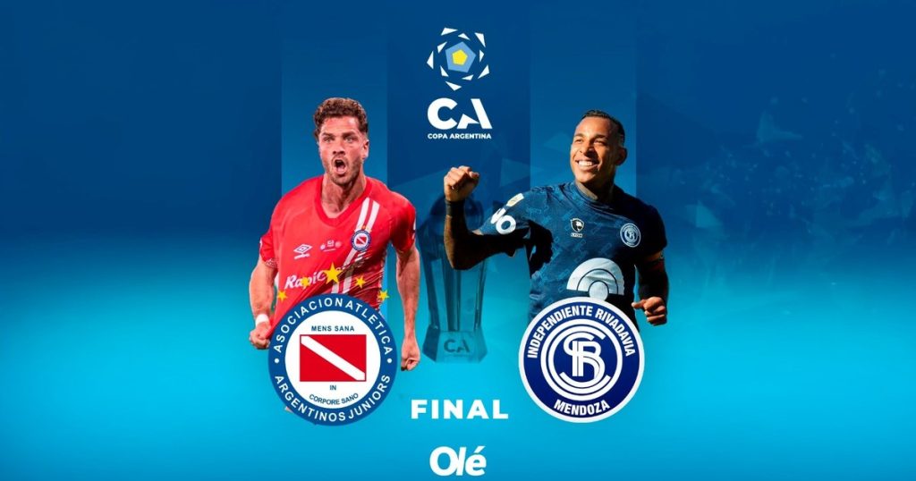 Cuándo se jugará la final de la Copa Argentina entre I. Rivadavia y Argentinos