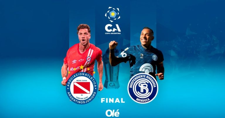 Cuándo se jugará la final de la Copa Argentina entre I. Rivadavia y Argentinos