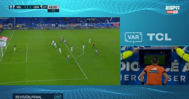 Video: el penal con VAR de Malcorra para que Central le gane sobre la hora a Vélez