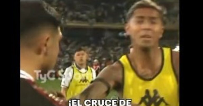 Los picantes diálogos en el final del partido