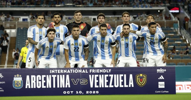 El uno por uno de Argentina ante Venezuela