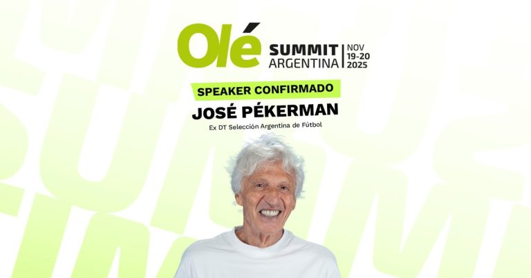 Pekerman, creador de un estilo único, en el Olé Summit