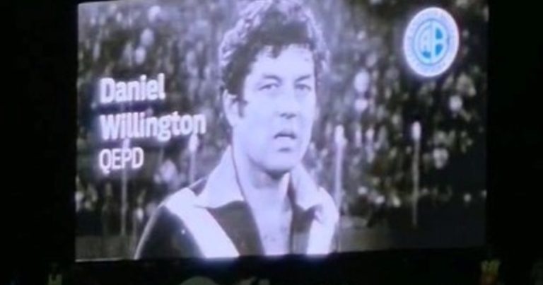Gran gesto: el minuto de silencio de Belgrano por el fallecimiento de Willington, ídolo de Talleres