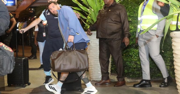 Video: la locura con la llegada de Messi a Angola