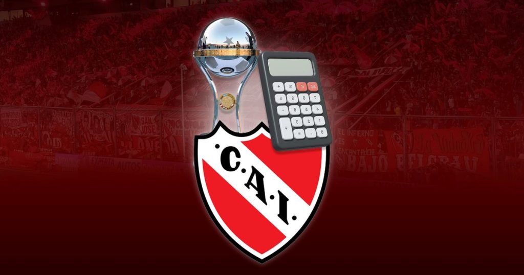 Con la calculadora en la mano: qué necesita Independiente para meterse en la Copa Sudamericana 2026