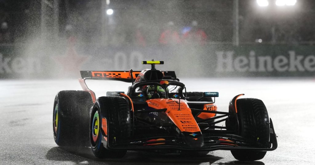 Así quedó la parrilla de salida del GP de Las Vegas