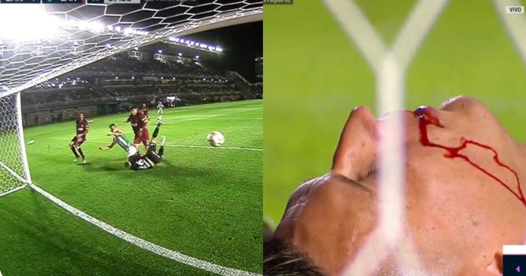 Video: gol de Banfield y corte en la boca de Losada