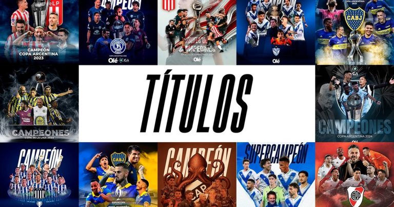 Independiente Rivadavia campeón de la Copa Argentina: así quedó la tabla de títulos del fútbol argentino