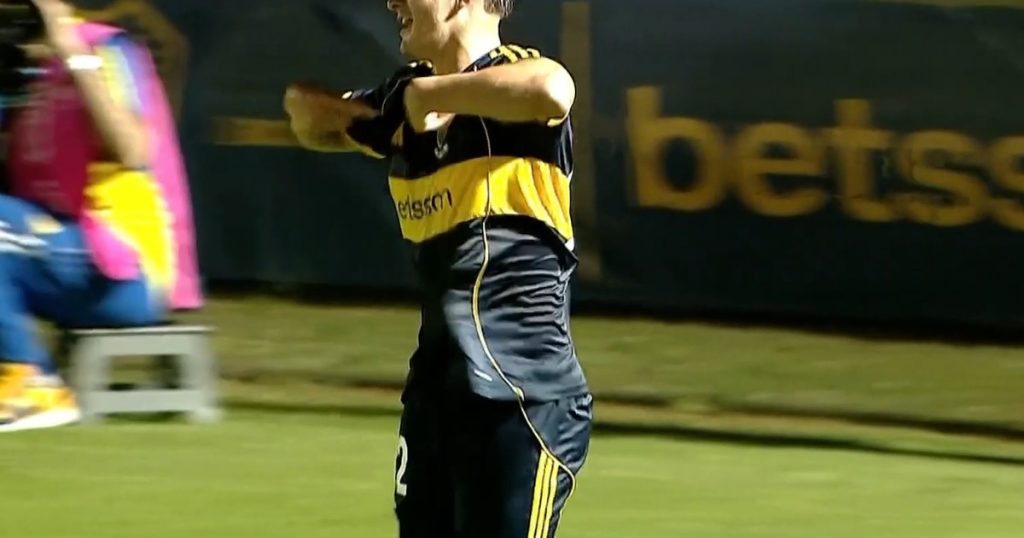 Zufiaurre, la figura de Boca en el Súper de Reserva: "Esto es hermoso..."