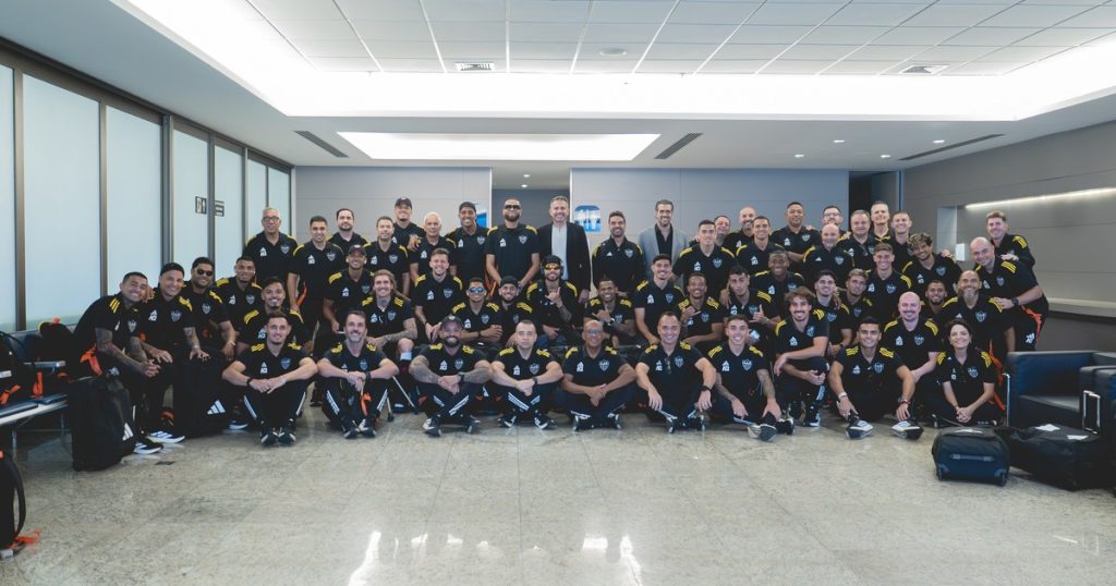 Atlético Mineiro ya llegó a Paraguay para la final con Lanús: la decisión de Sampaoli en la previa