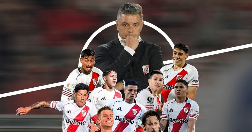 No da medio: el crónico problema de Gallardo para configurar a River