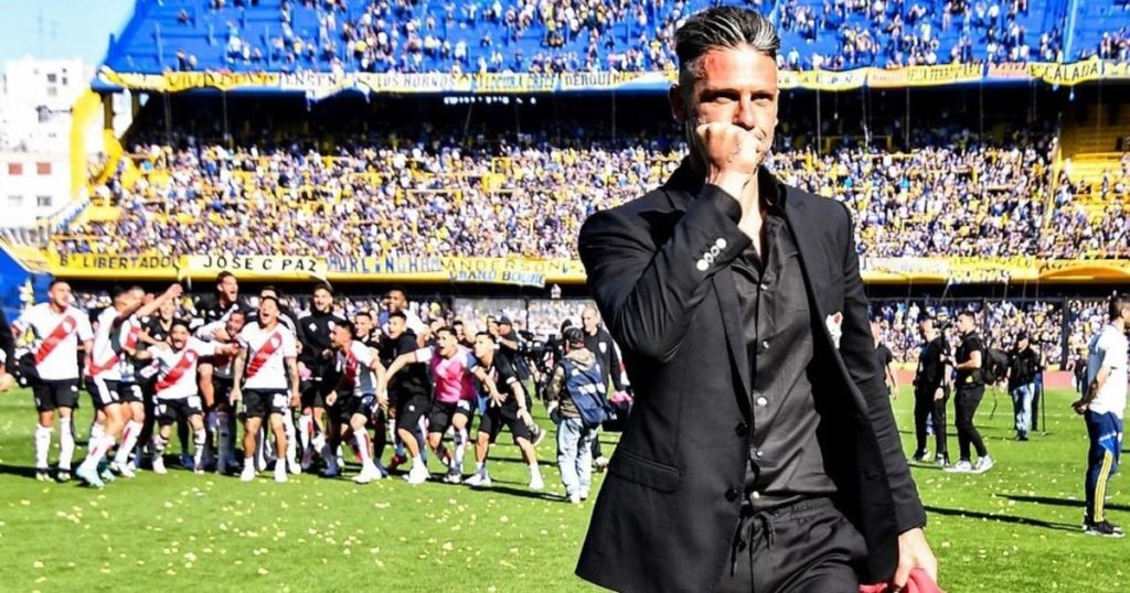 El posteo de Demichelis antes del Súper con referencia a su ciclo en River