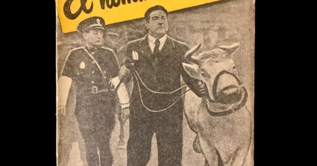 La extraordinaria vida del hombre que paseaba con la vaca atada por Buenos Aires