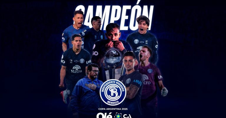 Con Independiente Rivadavia, todos los campeones de la Copa Argentina a lo largo de la historia