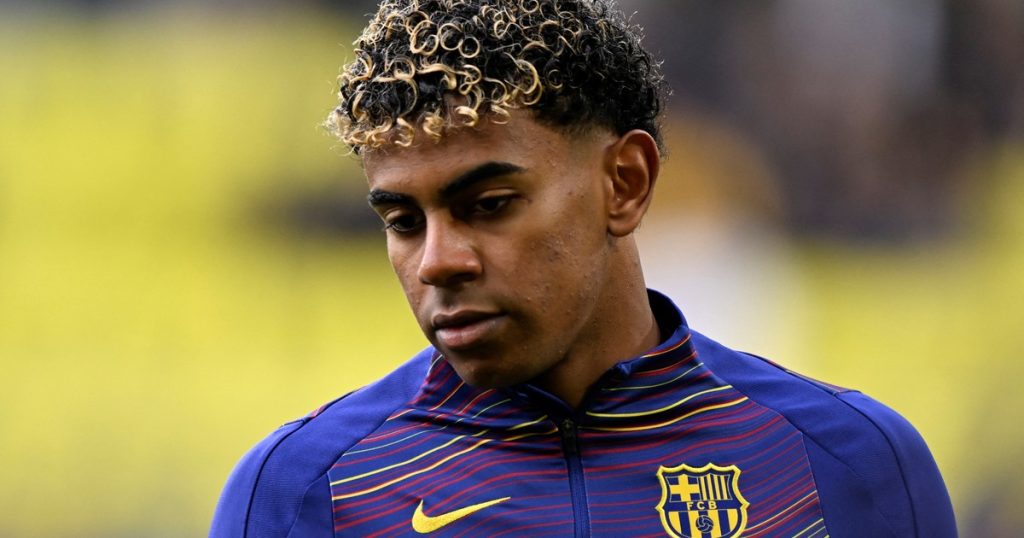 El excéntrico partido de Lamine Yamal, a días de su vuelta al Barcelona
