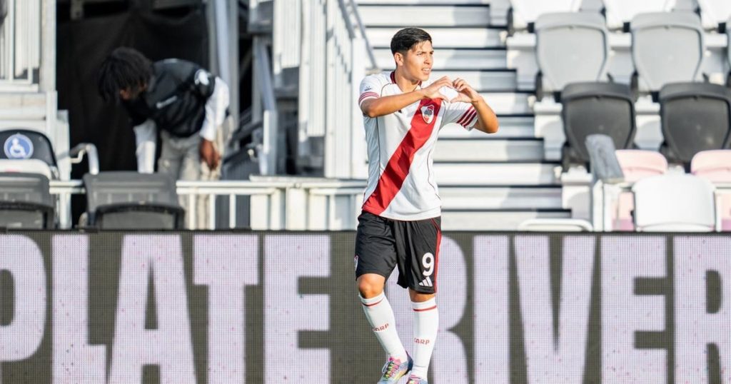 Bruno Cabral, goleador de River en la Messi Cup, con Olé: "Vinimos para ser campeones"