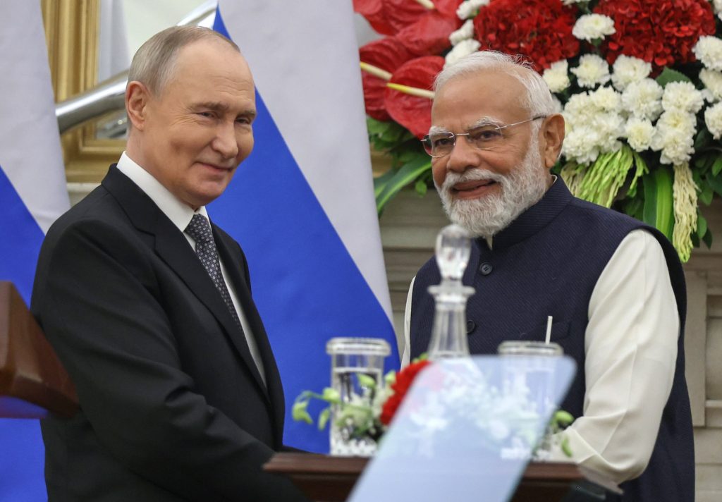 Modi reafirma ante Putin el acercamiento de la India a Rusia