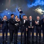 Con una ausencia de peso, Lando Norris recibió el trofeo de la Fórmula 1 en la gala de la FIA