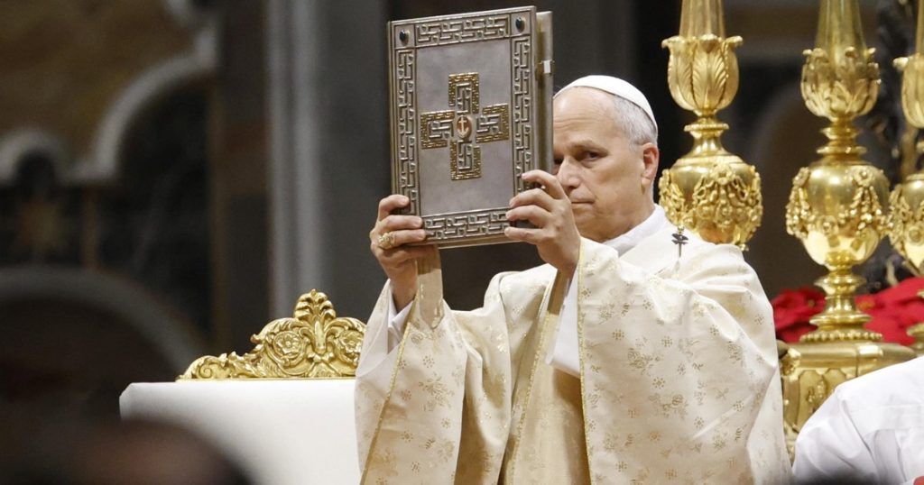 A qué hora es la misa del papa León XIV del 31 de diciembre con las Primeras Vísperas de la solemnidad de María y el Tedeum