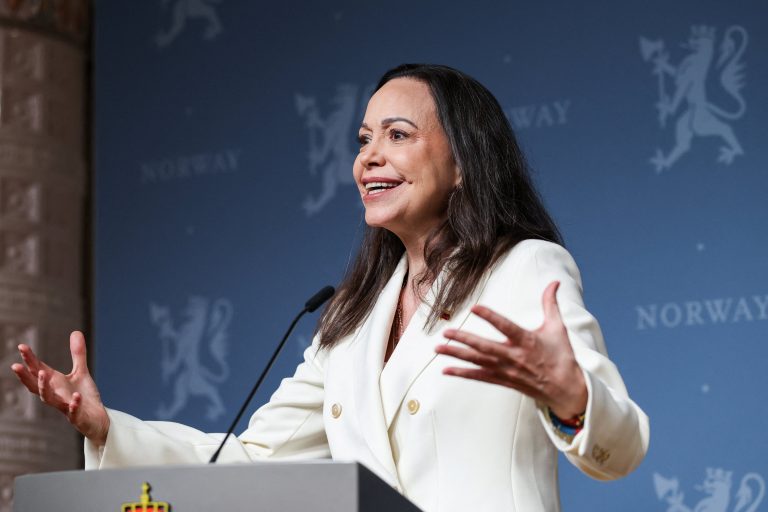 María Corina Machado defiende en Oslo “las acciones decisivas de Trump” sobre Venezuela