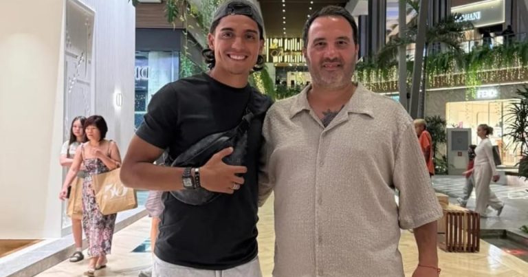 El emotivo reencuentro en México del Changuito Zeballos y su descubridor