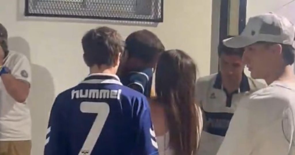 Hasta las lágrimas: el emotivo consuelo de los familiares de Zaniratto luego de perder el clásico de La Plata