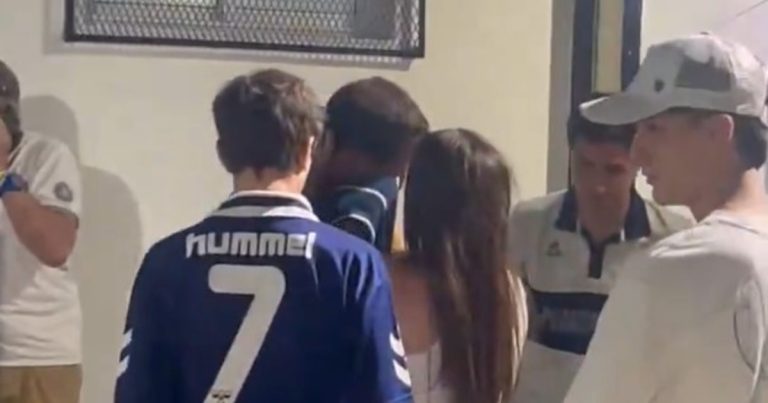 Hasta las lágrimas: el emotivo consuelo de los familiares de Zaniratto luego de perder el clásico de La Plata