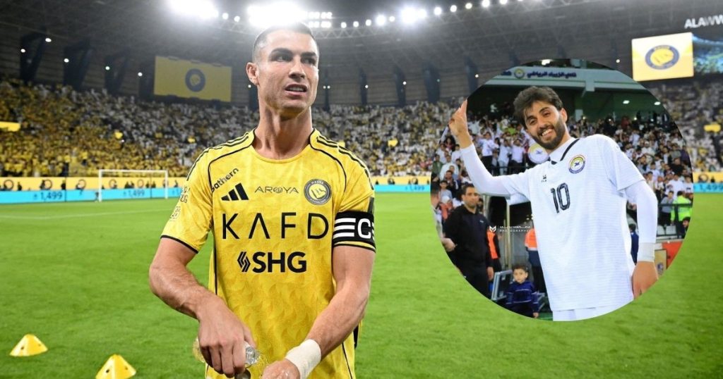 La chicana del iraquí rival de Cristiano Ronaldo: "Juego contra el segundo mejor del mundo"