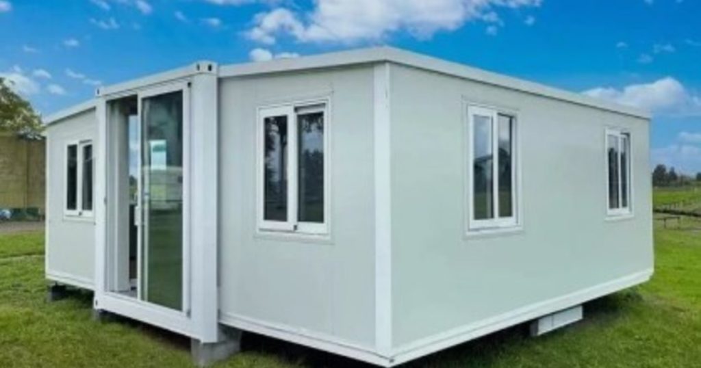Así es la casa prefabricada que se puede plegar y se arma en solo siete horas